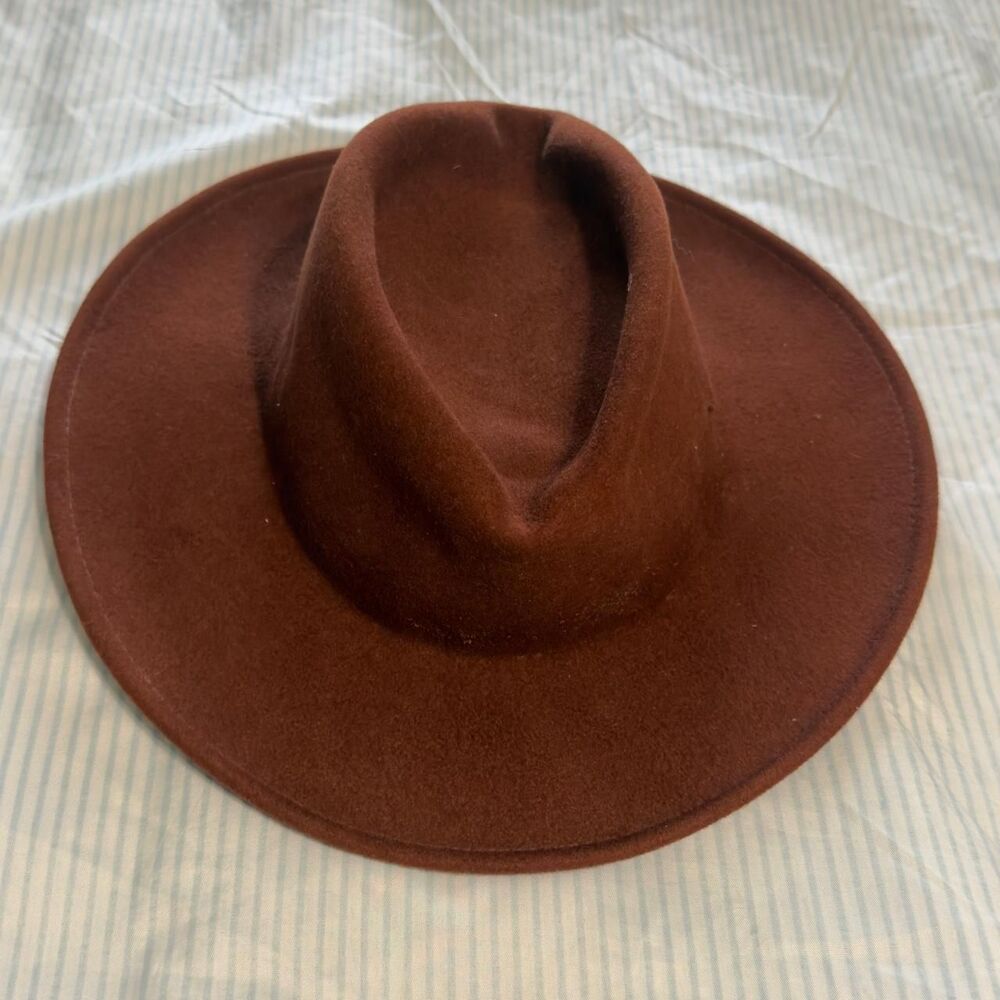 Scala Men's Brown and Burgundy Hat
